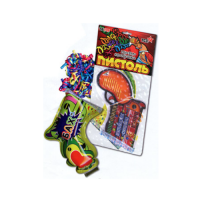 Пистоль Надувная хлопушка купить в Верещагино | vereshchagino.salutsklad.ru