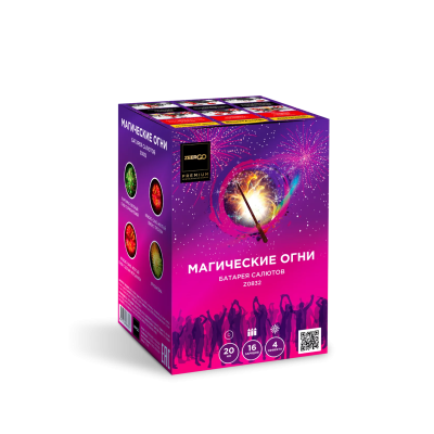 Магические огни Батарея салютов купить в Верещагино | vereshchagino.salutsklad.ru