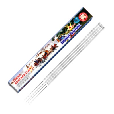 Новогодние 300-4 мм. Бенгальские огни купить в Верещагино | vereshchagino.salutsklad.ru