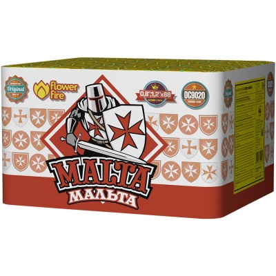 Мальта Батарея салютов купить в Верещагино | vereshchagino.salutsklad.ru