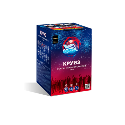 Круиз Фонтан фейерверк купить в Верещагино | vereshchagino.salutsklad.ru