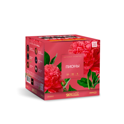 Пионы Салют купить в Верещагино | vereshchagino.salutsklad.ru