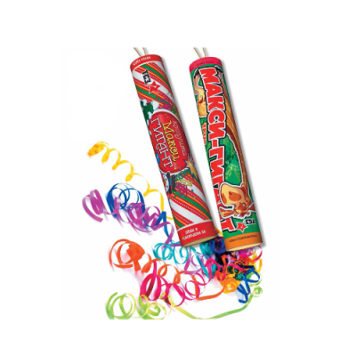 Макси-Гигант с серпантином Хлопушки купить в Верещагино | vereshchagino.salutsklad.ru