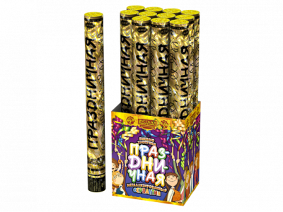 Праздничная 50 Пневматическая хлопушка купить в Верещагино | vereshchagino.salutsklad.ru