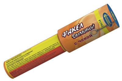 Дымовой (с чекой) оранжевый Фальшфейер купить в Верещагино | vereshchagino.salutsklad.ru